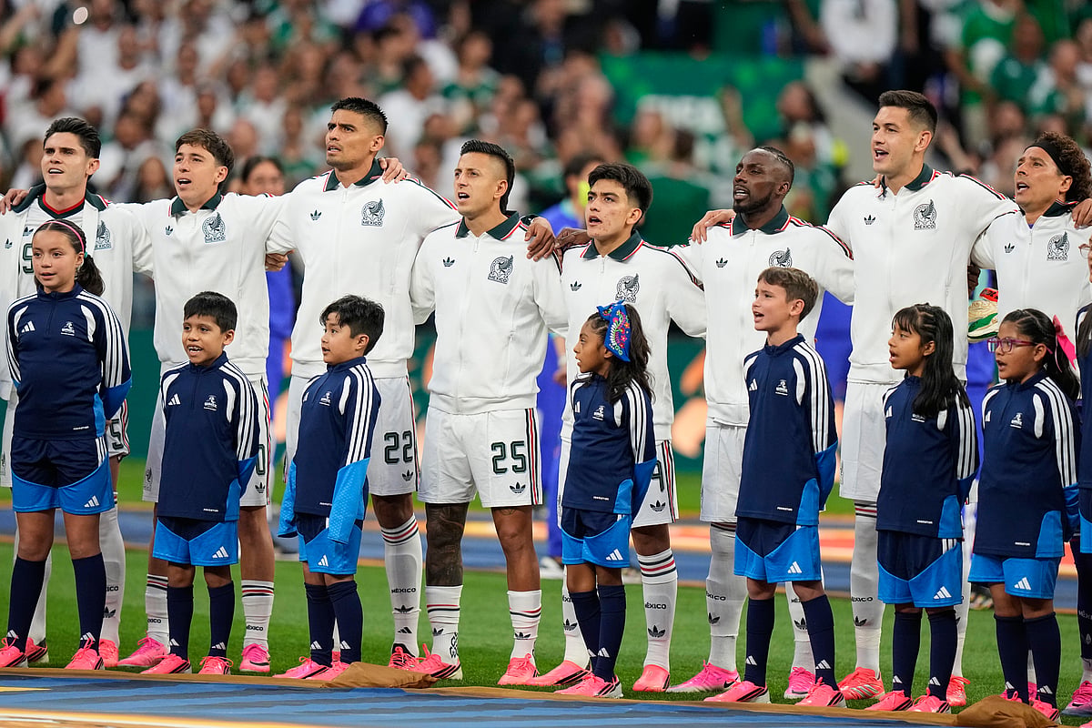 Czechia Vs Mexico FIFA World Cup 2026 Group A Mexico Anthem AP Photo