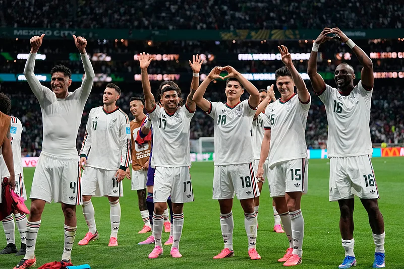 Czechia Vs Mexico FIFA World Cup 2026 Group A Mexico Players APplaud AP Photo