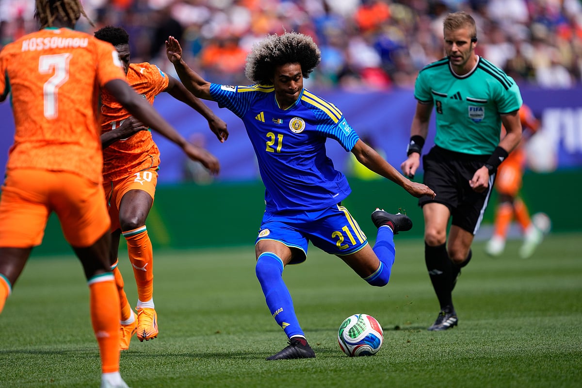 Curacao vs Ivory Coast FIFA World Cup 2026 Group E Tahith Chong in action AP Photo