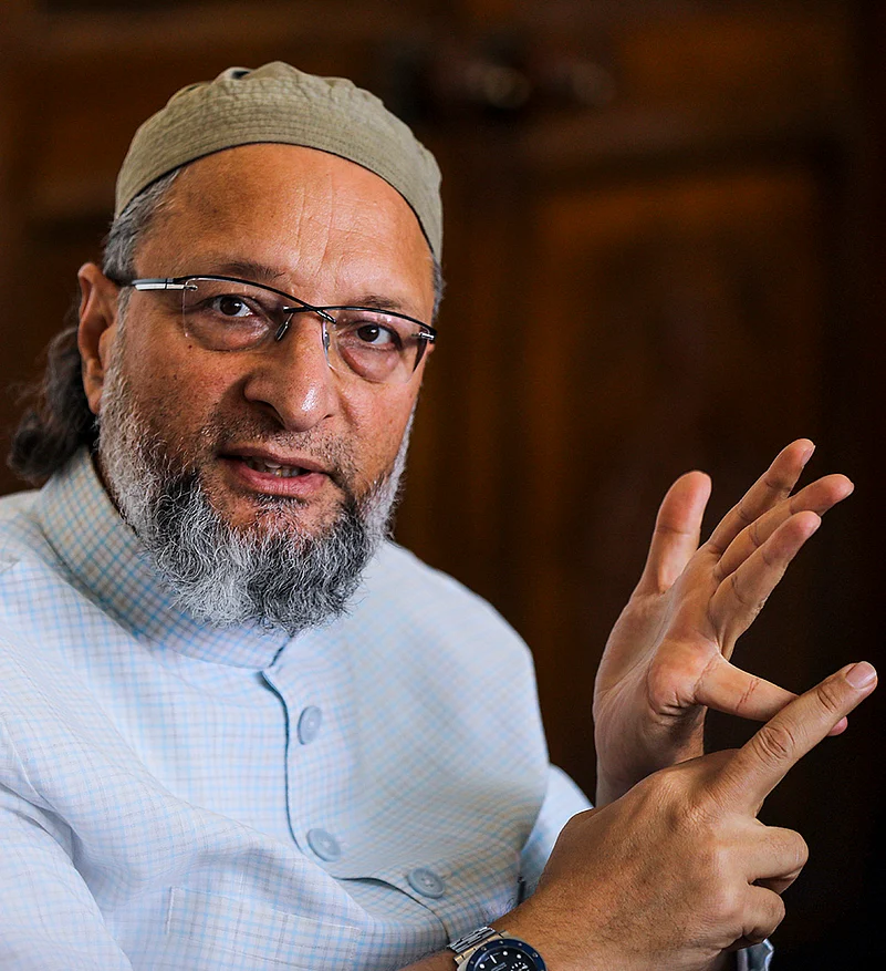 Asaduddin Owaisi addresses media