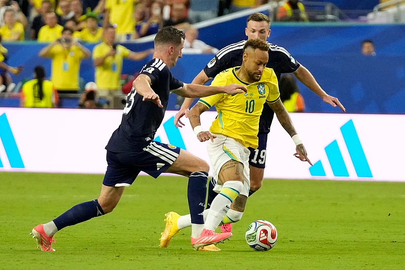 Scotland Vs Brazil FIFA World Cup 2026 Group C Neymar Weaves AP Photo