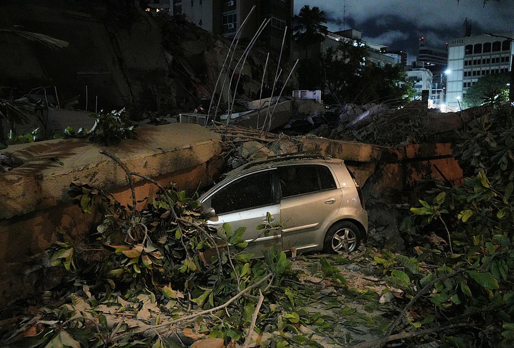 Venezuela earthquake damage visuals