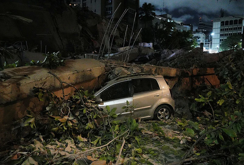 Venezuela earthquake damage visuals