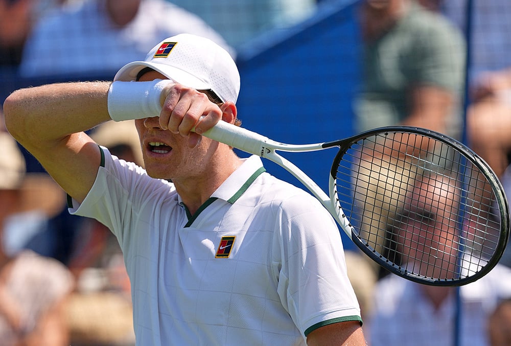 Jannik Sinner Vs Cameron Norrie Pre-Wimbledon Exhibition match-
