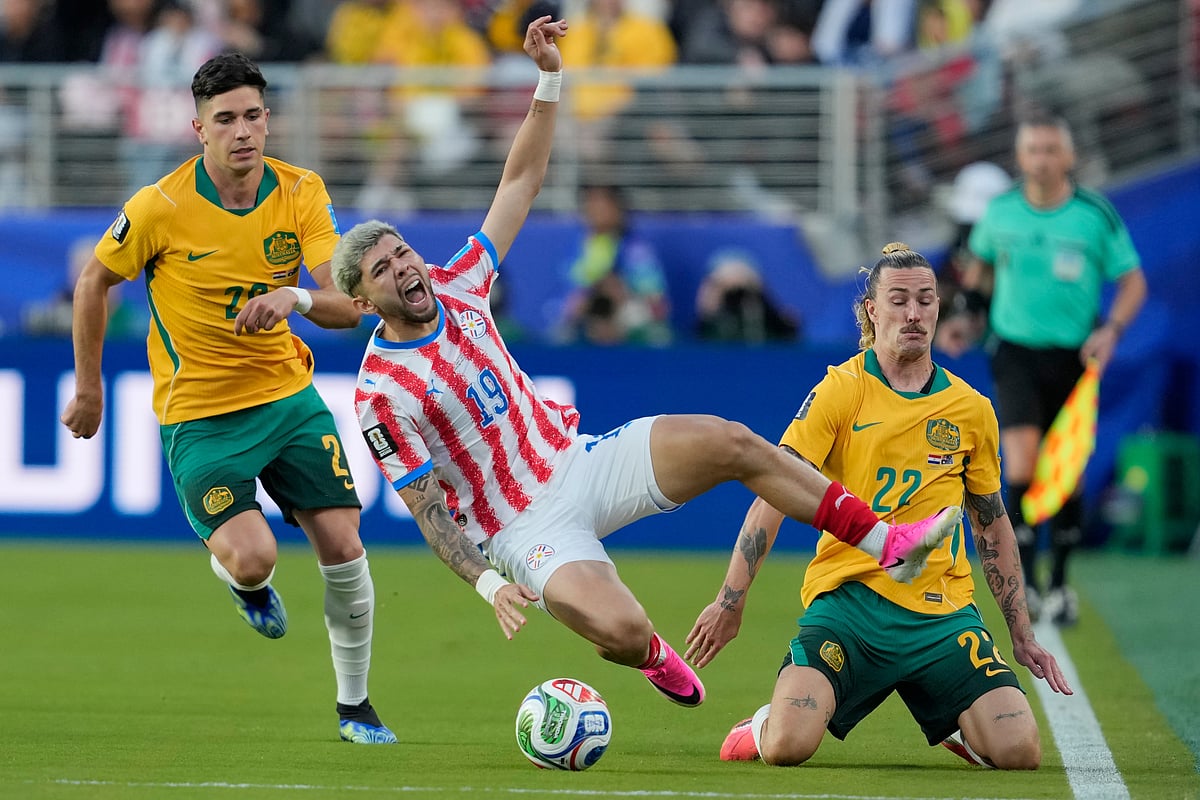 Paraguay vs Australia, FIFA World Cup 2026 Group D Julio Enciso Reacts AP Photo
