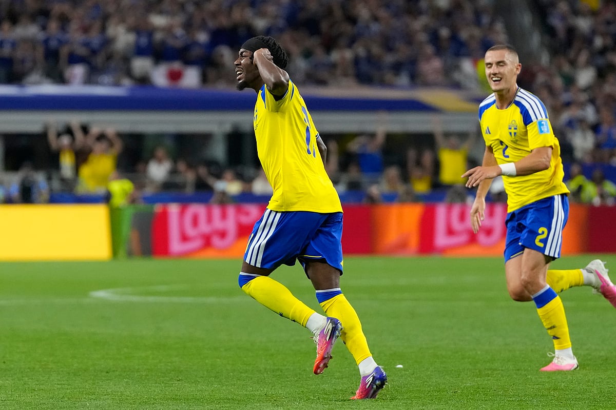 Japan vs Sweden FIFA World Cup 2026 Group F Anthony Elanga Goal AP Photo