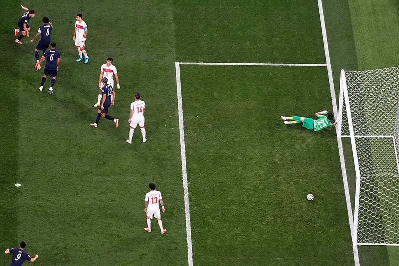 Turkiye vs USA FIFA World Cup Group D Sebastian Berhalter Scores AP Photo