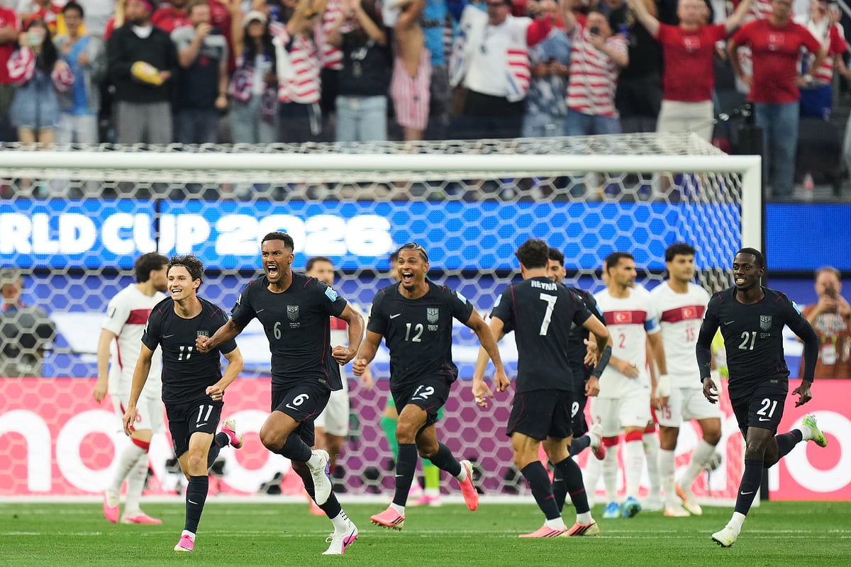 Turkiye vs USA, FIFA World Cup 2026 Group D Auston Trusty Goal Celeb AP Photo