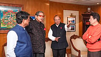 Parliamentary Panel Calls on Ladakh LG, Discusses Region's Key Challenges Parliamentary Panel Calls on Ladakh LG, Discusses Region's Key Challenges