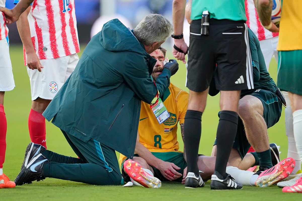 Paraguay vs Australia, FIFA World Cup 2026 Group D Connor Metcalfe Injury AP Photo