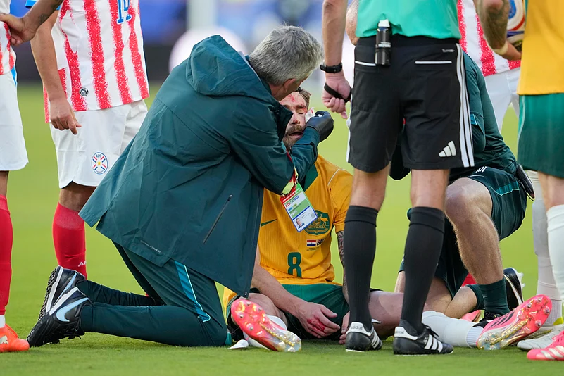 Paraguay vs Australia, FIFA World Cup 2026 Group D Connor Metcalfe Injury AP Photo