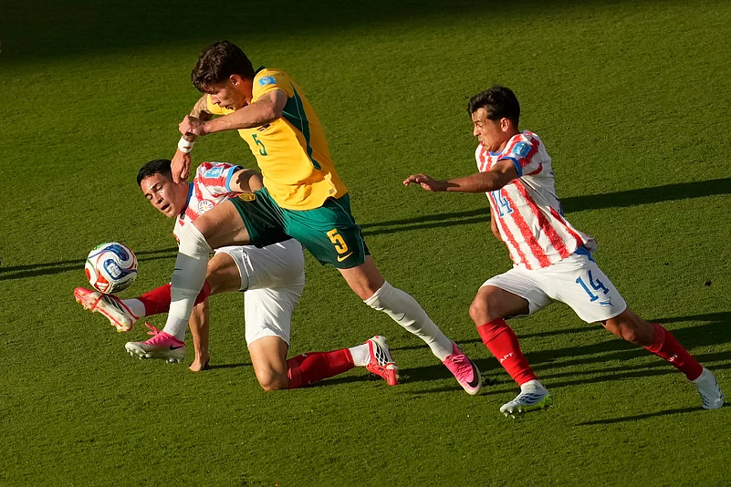 Paraguay vs Australia, FIFA World Cup 2026 Group D Alexandro Maidana Steals AP Photo