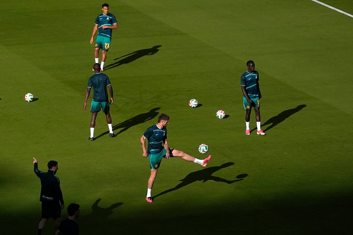 Paraguay vs Australia, FIFA World Cup 2026 Group D Aussies Warm Up AP Photo
