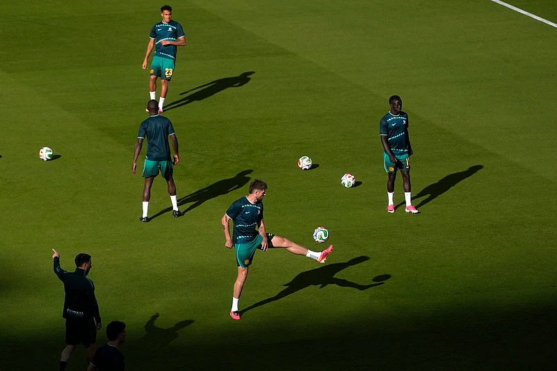 Paraguay vs Australia, FIFA World Cup 2026 Group D Aussies Warm Up AP Photo