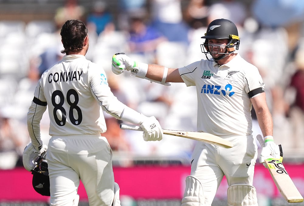 England vs New Zealand third test day 1 highlights-Devon Conway