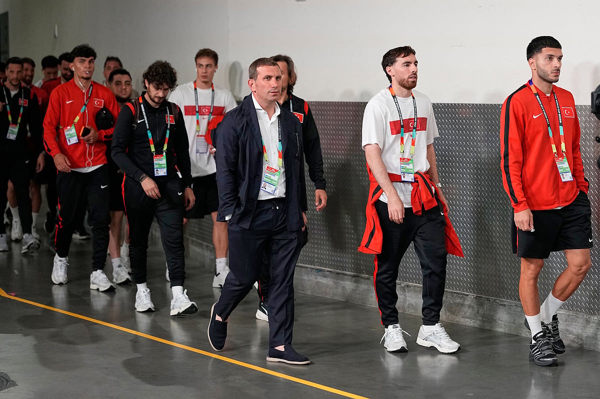 Turkiye vs USA, FIFA World Cup 2026 Group D TUR players arrive AP Photo