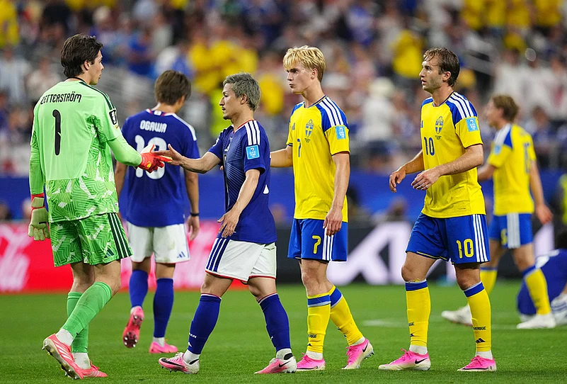 Sweden vs Japan World Cup Soccer highlights-Daizen Maeda