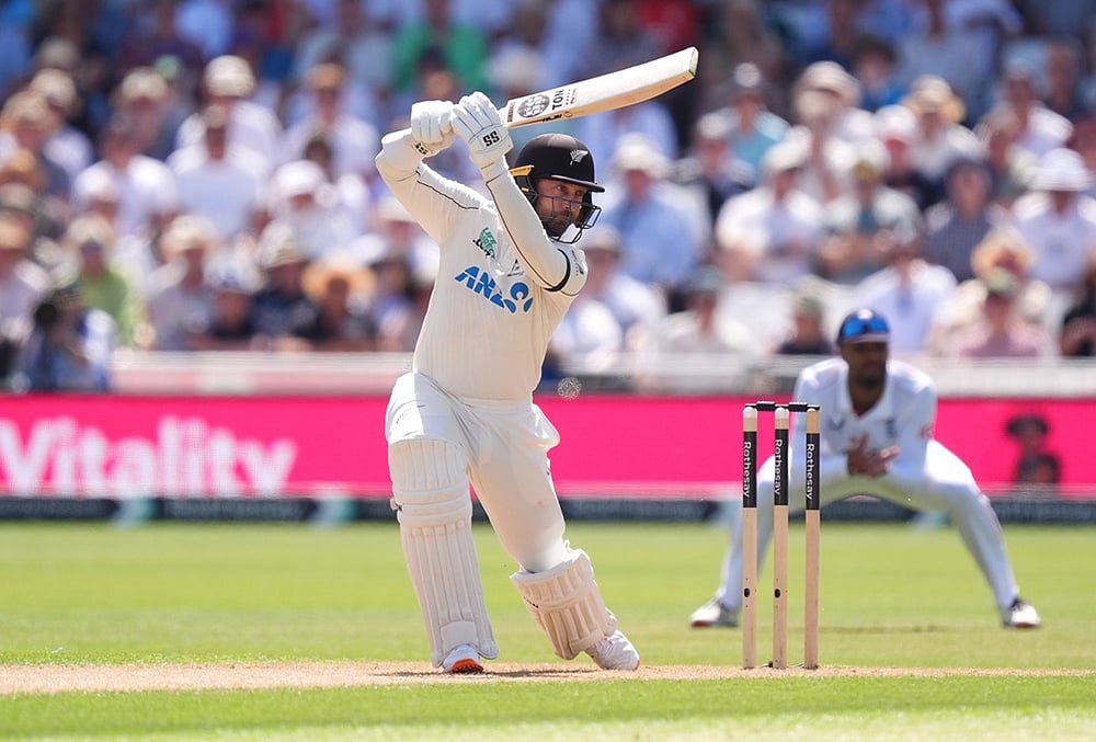 England vs New Zealand third test day 1 highlights-Devon Conway