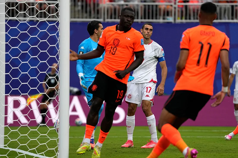 Tunisia vs Netherlands FIFA World Cup 2026 Group F Ellyes Skhiri Own Goal AP Photo