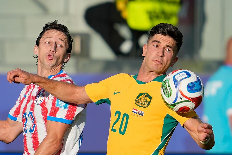 Paraguay vs Australia, FIFA World Cup 2026 Group D Cristian Volpato controls AP Photo