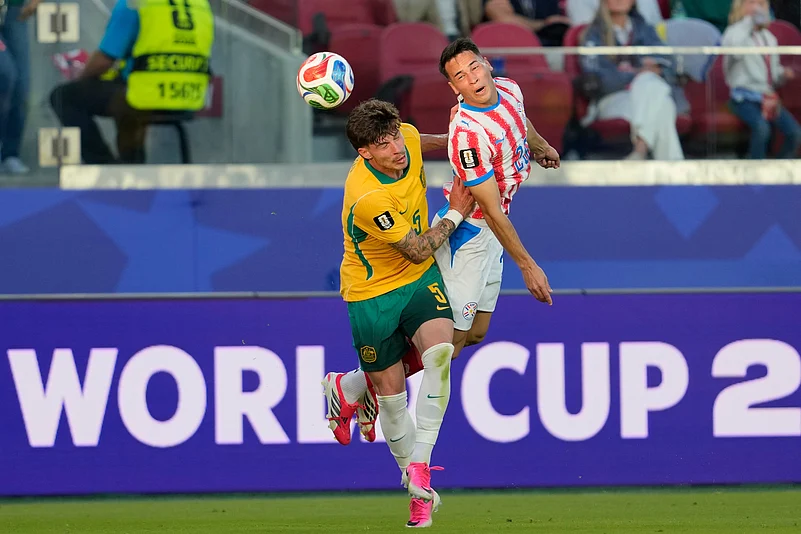 Paraguay vs Australia, FIFA World Cup 2026 Group D Alexandro Maidana Battles AP Photo