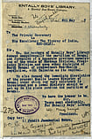 Partition's Ghost and the BJP's Rise All India Congress Committee Papers, Prime Ministers’ Museum and Library (PMML) : A petition sent by a local club in Calcutta to the Viceroy of India and the Prime Minister of the Interim government