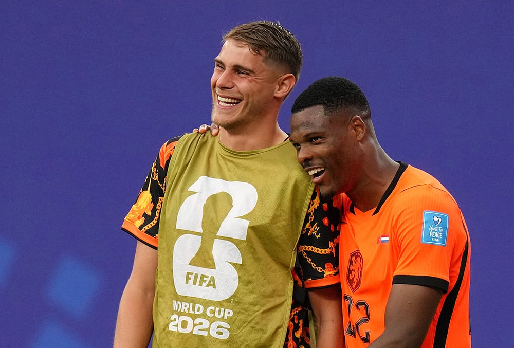 Netherlands vs Tunisia World Cup Soccer highlights-Micky van de Ven