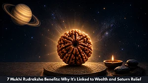 7 Mukhi Rudraksha Benefits: Why It’s Linked To Wealth And Saturn Relief