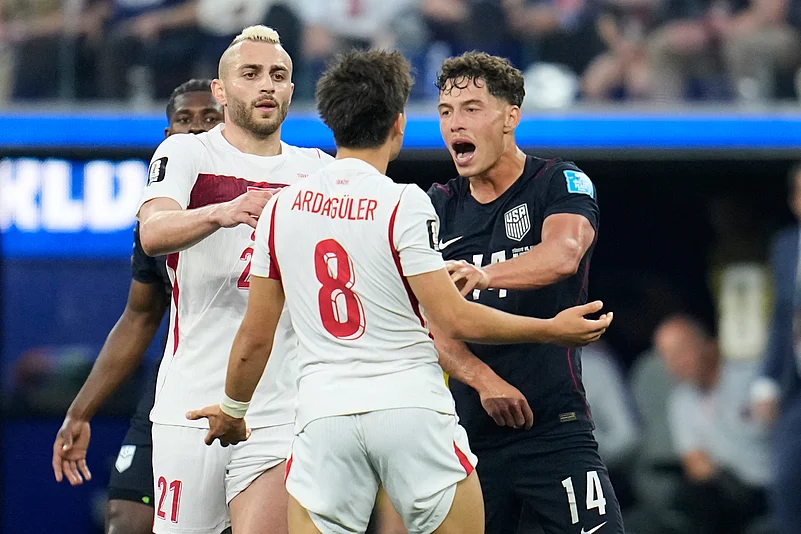 Turkiye vs USA, FIFA World Cup 2026 Group D Sebastian Berhalter and Arda Guler AP Photo