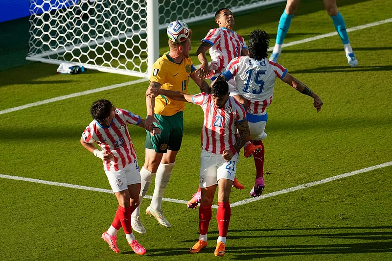 Paraguay vs Australia, FIFA World Cup 2026 Group D Harry Souttar In he Middle AP Photo