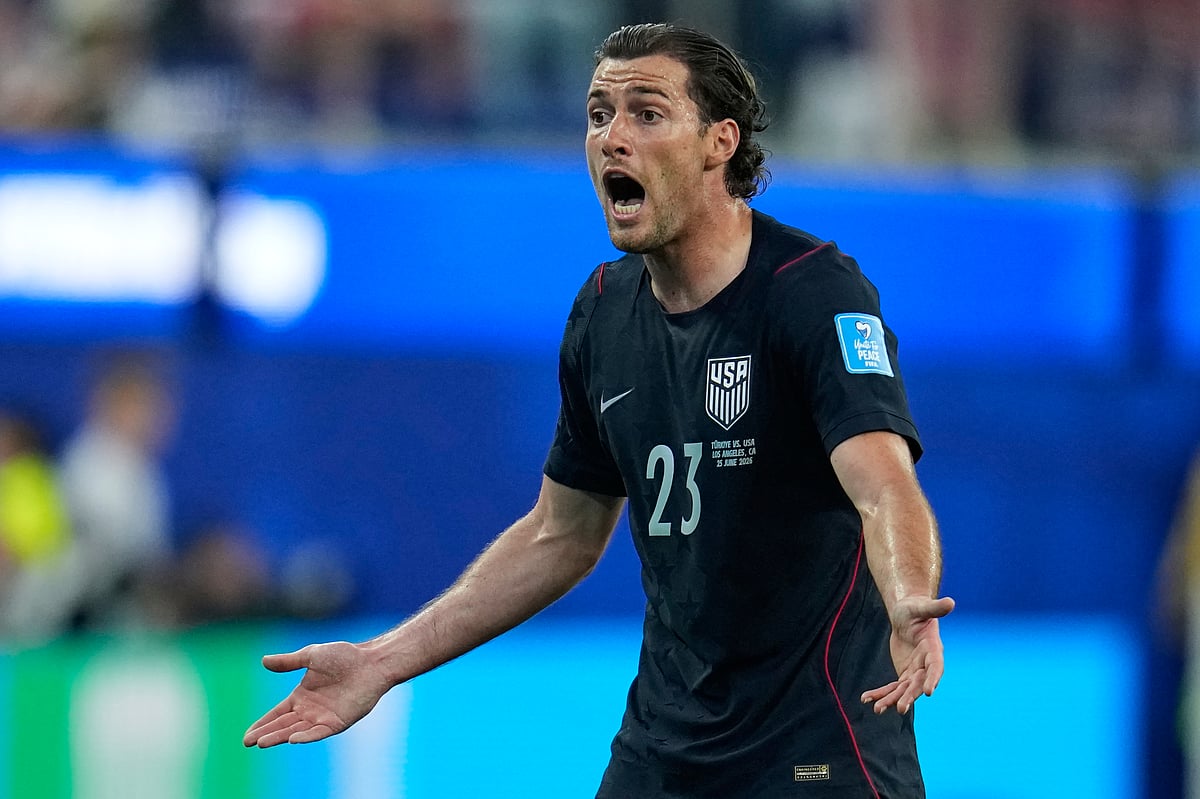 Turkiye vs USA, FIFA World Cup 2026 Group D Joe Scally reacts AP Photo