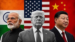 AI Generated Image : The Modi-Trump-Xi Jinping Trifecta