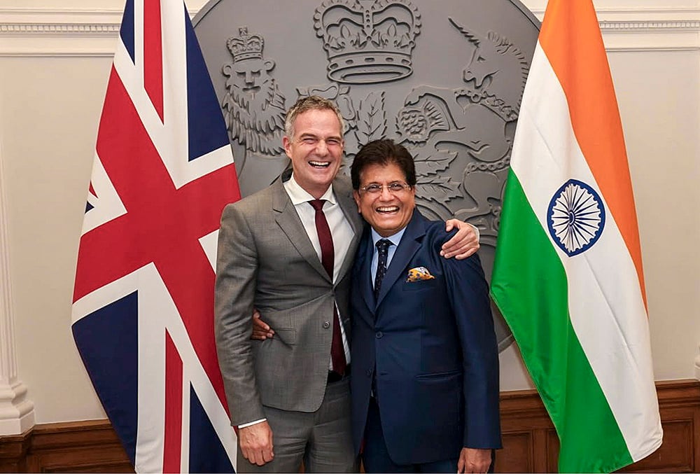 Piyush Goyal in London