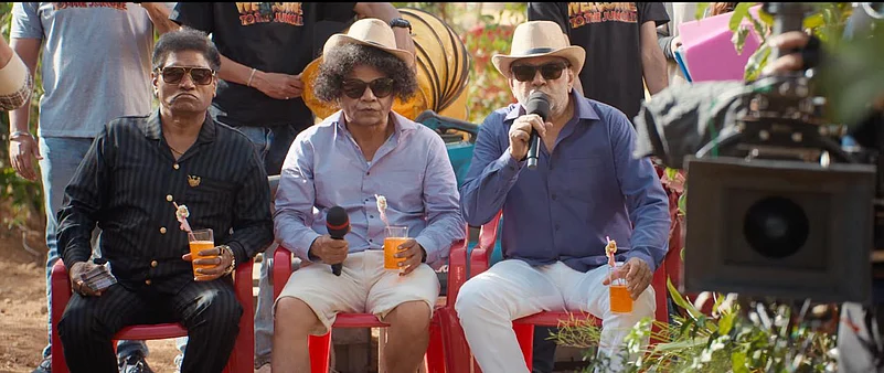 Still from Welcome to the Jungle