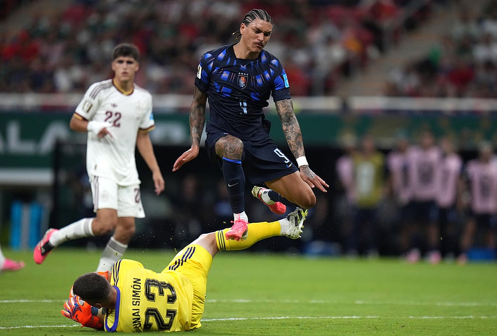 Uruguay vs Spain FIFA World Cup 2026 Soccer highlights-Unai Simon
