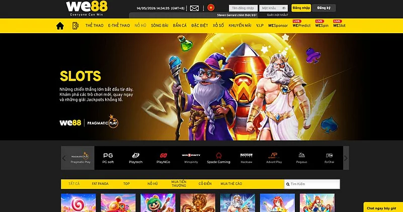WE88 website