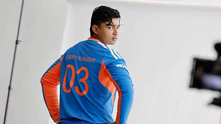 Vaibhav Sooryavanshi was not included in India's playing XI against Ireland in the first T20I at Belfast. - BCCI/X