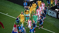 Croatia Vs Ghana, FIFA World Cup 2026 In Pics: See Best Photos From Group L Clash At Philadelphia Stadium (AP Photo/Matt Rourke) : Players take the field before during the World Cup Group L soccer match between Croatia and Ghana in Philadelphia, Saturday, June 27, 2026.