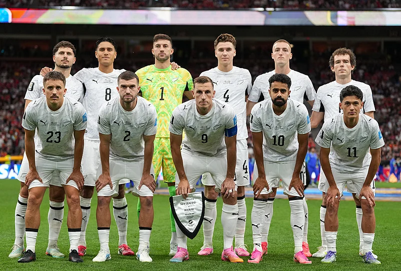 Belgium vs New Zealand FIFA World Cup 2026 Soccer highlights-New Zealand players