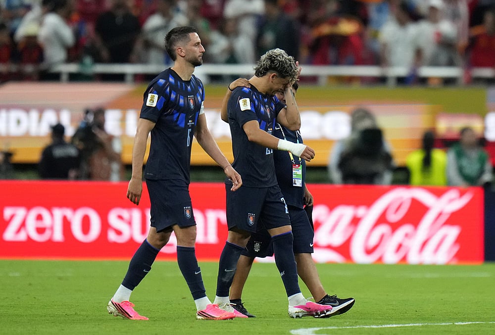 Uruguay vs Spain FIFA World Cup 2026 Soccer highlights-Maxi Araujo