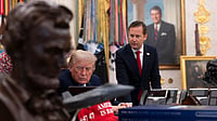 H-1B Visa Overhaul Not Targeting Indians, US Envoy Says as Trade Talks Advance Sergio Gor/X : Donald Trump (L) with Sergio Gor (R)