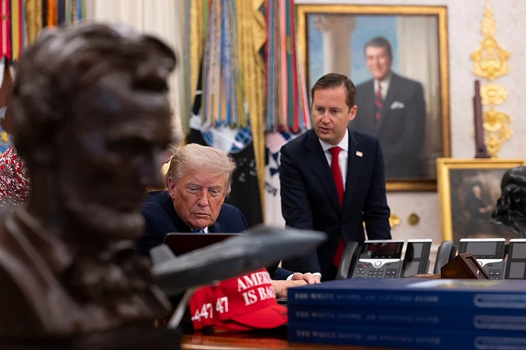 Trump had earlier warned of "major military punishment" against Iran over attacks by the Houthis and Iran. - Sergio Gor/X