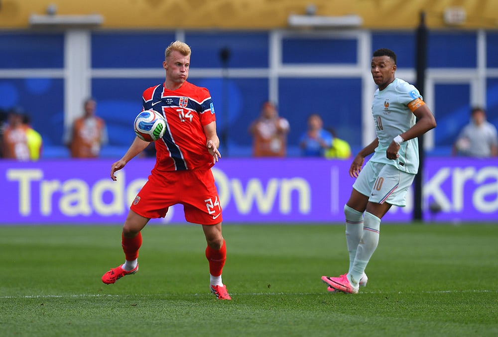 Norway vs France FIFA World Cup 2026 Soccer highlights-Sondre Langas