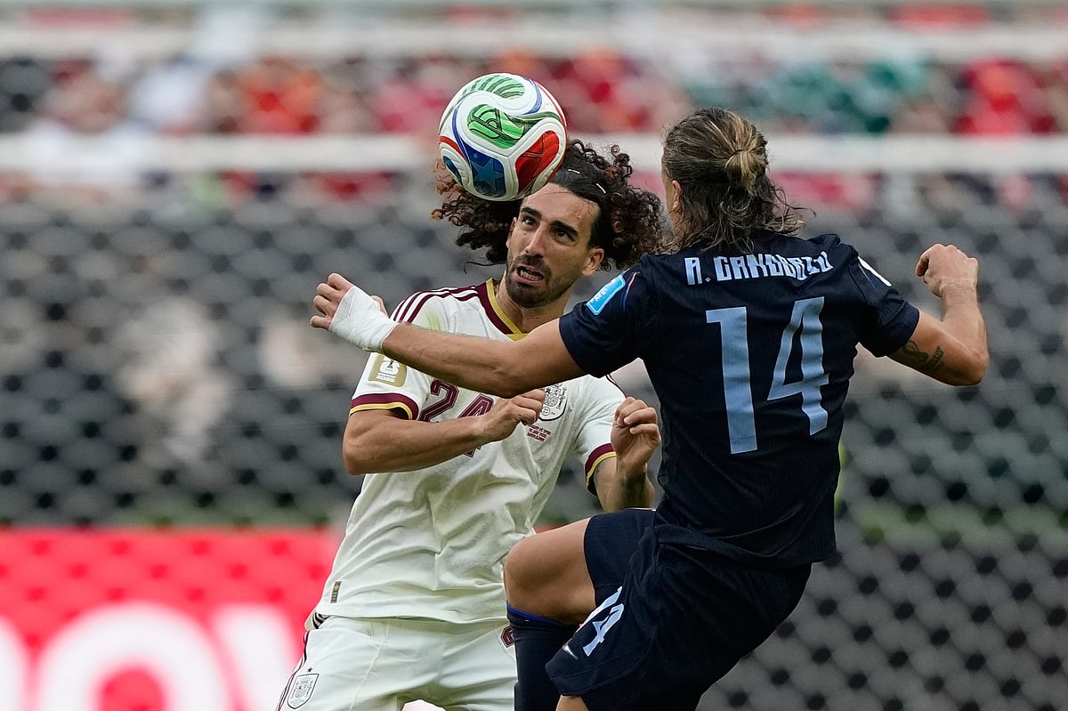 Spain vs Uruguay FIFA World Cup 2026 Group H Marc Cucurella AP Photo