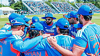 BCCI/X : Shreyas Iyer addresses team India cricketers in team huddle during Ireland T20I series.