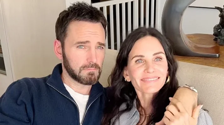 Courteney Cox and Johnny McDaid
