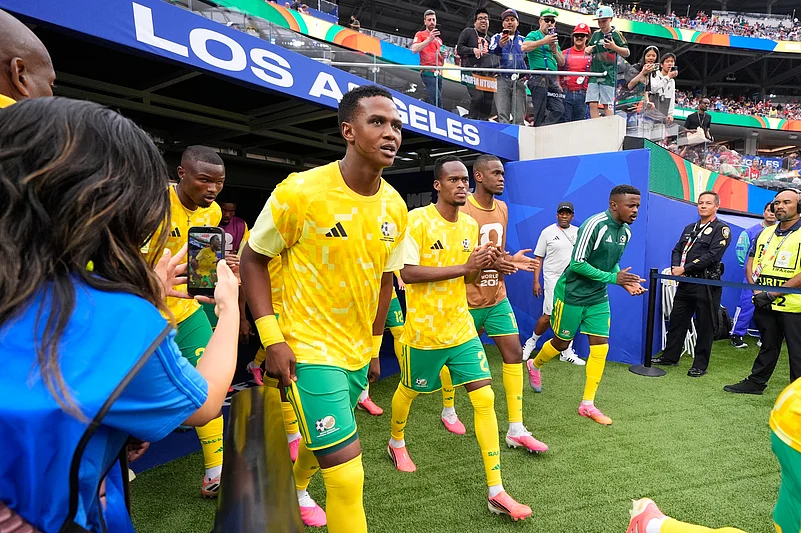 South Africa vs Canada FIFA World Cup 2026 Round of 32 RSA Warm Up AP Photo
