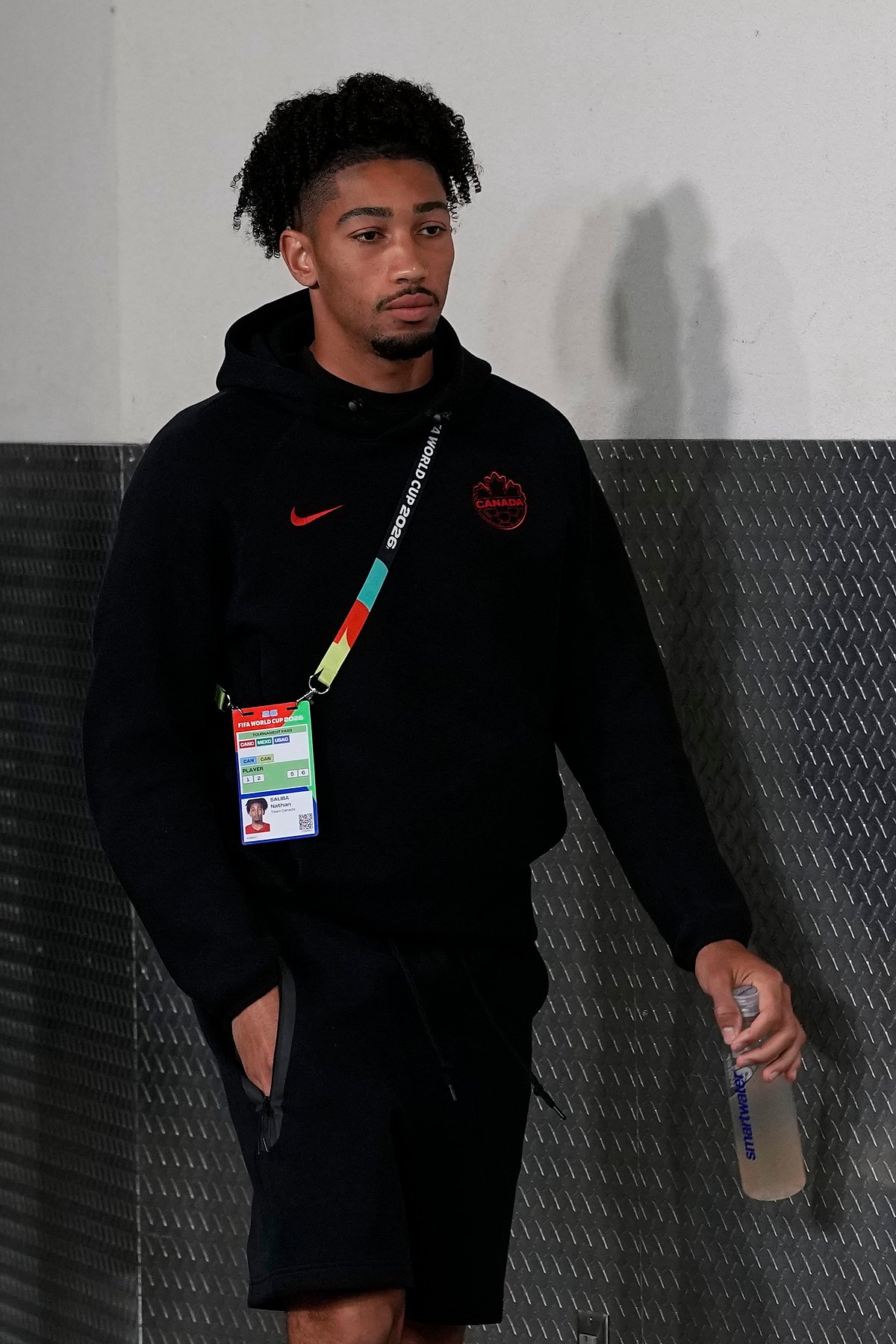 South Africa vs Canada FIFA World Cup 2026 Round of 32 Nathan Saliba Warm Up AP Photo