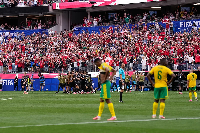 South Africa vs Canada FIFA World Cup 2026 Round of 32 Stephen Eustaquio Goal AP Photo