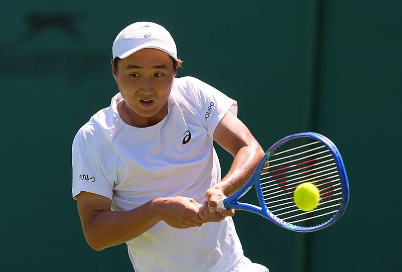 Britain Wimbledon Tennis Championships 2026 highlights-Shintaro Mochizuki of Japan